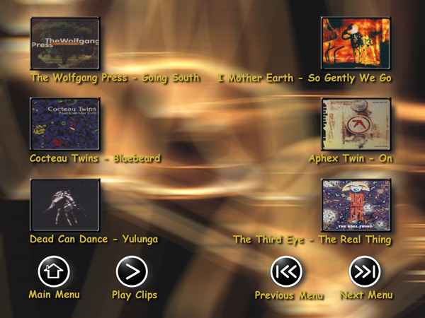 Rock Volume 2 Menu 4